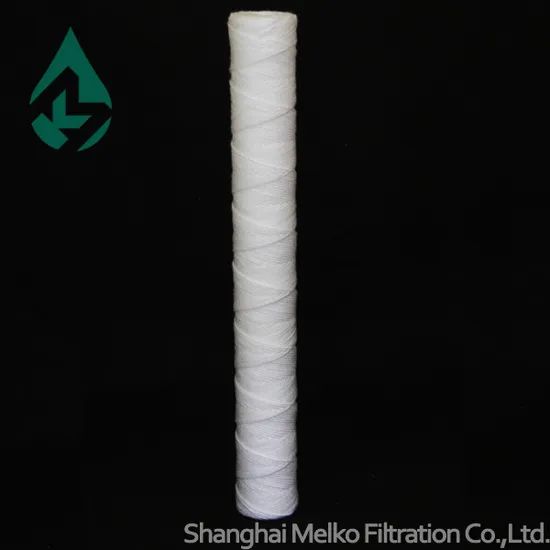 String Wound Filter Cartridges Filter Accessories Size OEM Od Optional ID Optional Trademark OEM Length Optional Max.Flow - Image 6