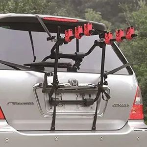 Bicycle Bike Carrier Mounted Rack Racks Car for Car SUV Hitch 3 Bikes - Image 4