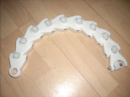 1701 Tab Plastic Transmission Conveyor Chains - Image 6