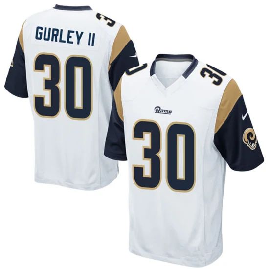 Custom Customized Rams Jerseys 30 Todd Gurley II Football Jerseys - Image 4