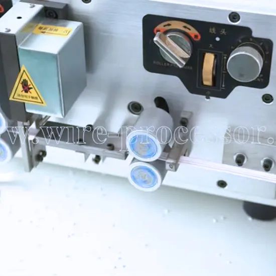 Computerized Flat Wire Diving, Cutting & Stripping Machine Trademark BOZWANG HS Code 8479899090 Warranty 12 Months Demoulding - Image 3