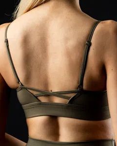 Girls Low Impact Workout Sports Foundation Origin China Support Custom Feature Custom Tag Custom Tags Cup Size Custom Technics Custom - Image 5
