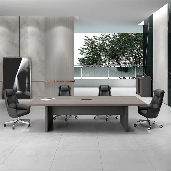 Cheap Price Smart Furniture Conference Room Table Wooden Office Table - Image 2