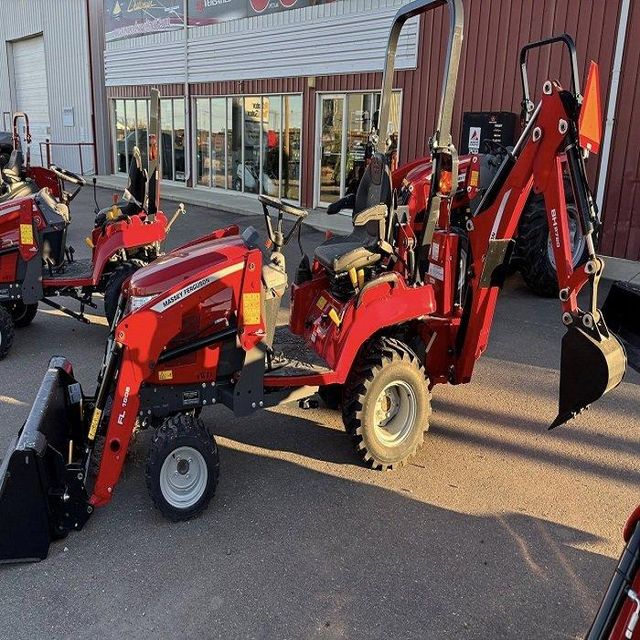 Massey Ferguson GC1725M Tractor with 100HP Engine Fairly Used Glass Cabin in Field Ready Standard Motor Bearing - Image 4