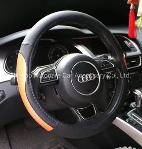 Cheap Price PVC Leather Car Steering Wheel Cover Origin China Brand Autocare Model NO. W8003 Size S/M/L/XL/XXL HS Code - Image 3