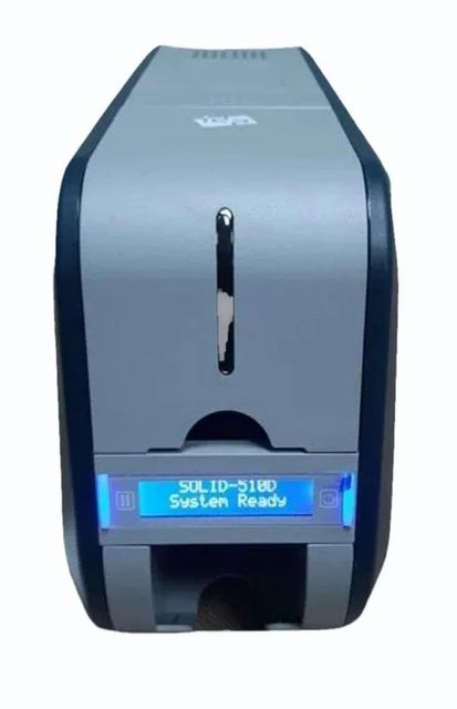 Double Side PVC IDP Solid 510 D Card Printer Material PVC Capacity 100 Connectivity USB Consumables Various Print Color - Image 1