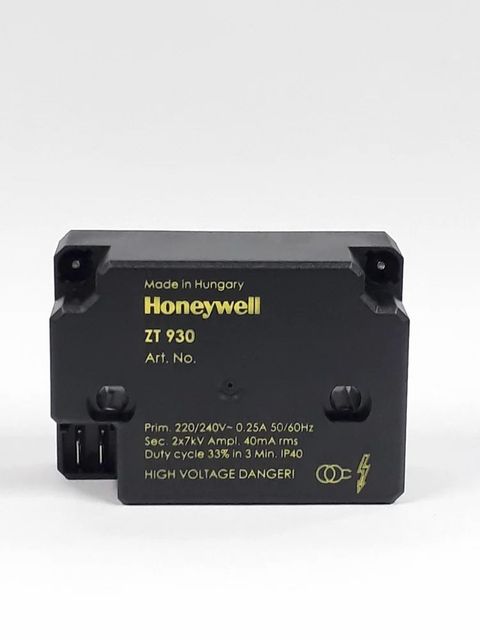Honeywell Ignition Transformer Phase Three Phase Cooling Type Dry Type Primary Current 0.25 A Input Voltage 220-240 V Model Name/Number - Image 1