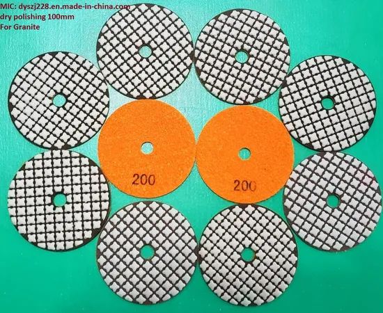 Diamond Grinding and Polishing Pads Origin Jiangsu HS Code 82023990 Model NO. SZJ93A Trademark ALSTON Specification SGS Cash Deposit Rate 2.34% - Image 5