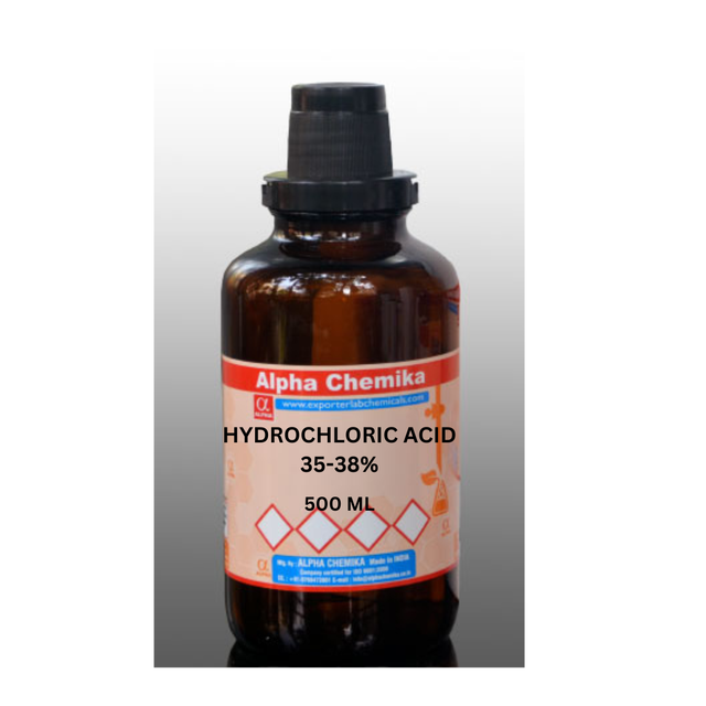 High Purity Hydrochloric Acid Industrial Grade Bulk Supply Volume > 1 L to 5 L Delivery Form Ampoules Concentration > 10 % to 25 % - Image 3