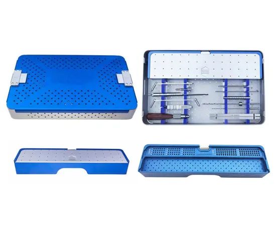 Veterinary Orthopedic Surgical Implants Alps Locking Plate & Screws Instruments Kit - Image 2