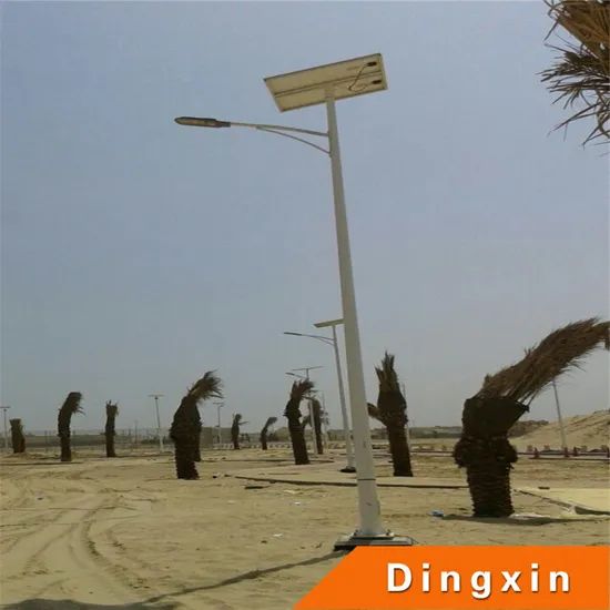 10m LED Solar Street Lights Charging Time (H) 8 Color Temperature Warm White Lamp Source LED Lamp /Sodium Light/Metal Halide Lamp - Image 2