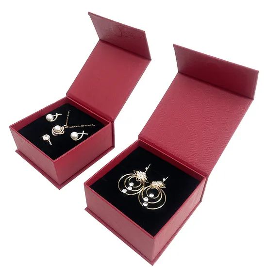 Customized Luxury Cardboard Ring Bracelet Storage Jewelry Magnet Packaging Box - Image 1