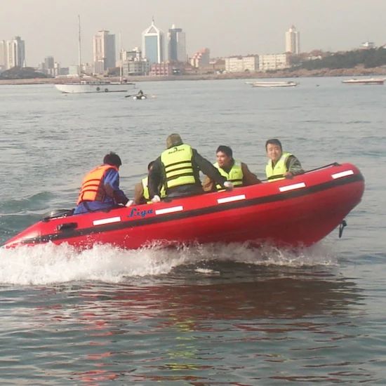 Liya Inflatable Boat Foldable 4.7m-6.5m Rescue Rowing Boats - Image 6