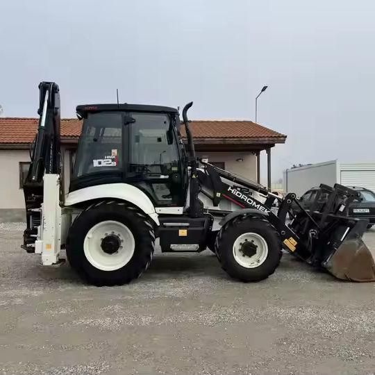 Hidromek HMK Wheel Backhoe Loader – Heavy-Duty Construction Equipment for Excavation, Loading, and Earthmoving - Image 1