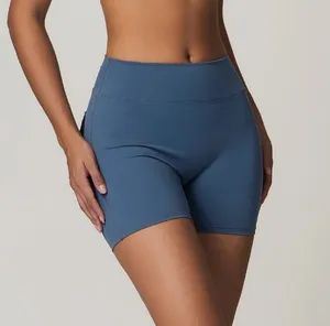 Wholesale Custom Logo Women Sports Shorts Quick-Dry Pocket Fitness Yoga Pants - Image 6