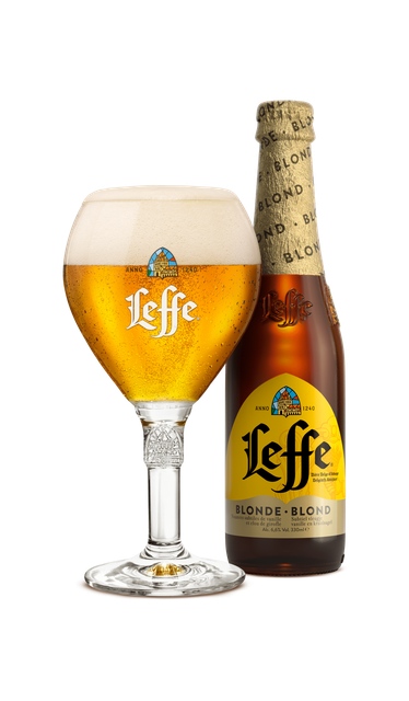 Leffe Blonde beer for sale with discount price and reliable bulk supply available – product photo 2, product detail gallery