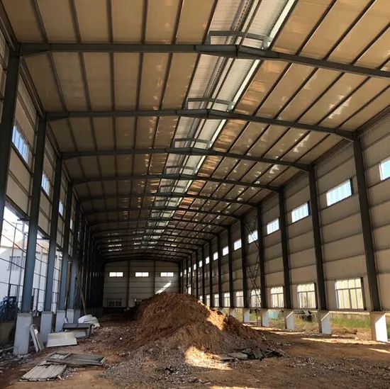 Skylight Panel Steel Workshop Building Structure with Steel Floor Trusses - Image 3