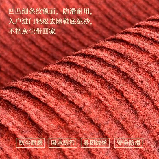 Custom Washable PVC Rubber Backing Our Door Mats for Home Entrance - Image 4