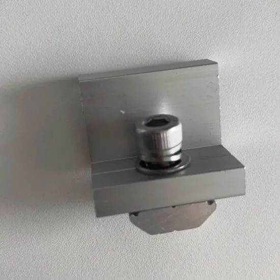 Aluminum Solar Bracket End Clamp for Solar Panel Installation - Image 1