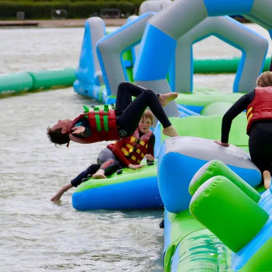 Customized Water Obstacle Course Inflatable Floating Water Park - Image 2