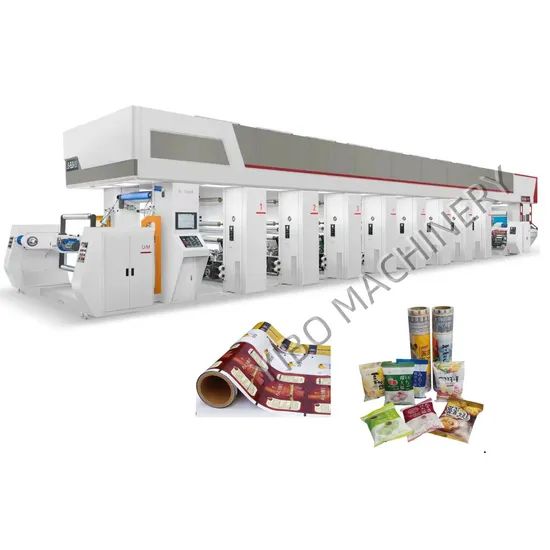 Three Motor Seven Motor System Medium-Speed Plastic Film Rotogravure Printing Machine - Image 1