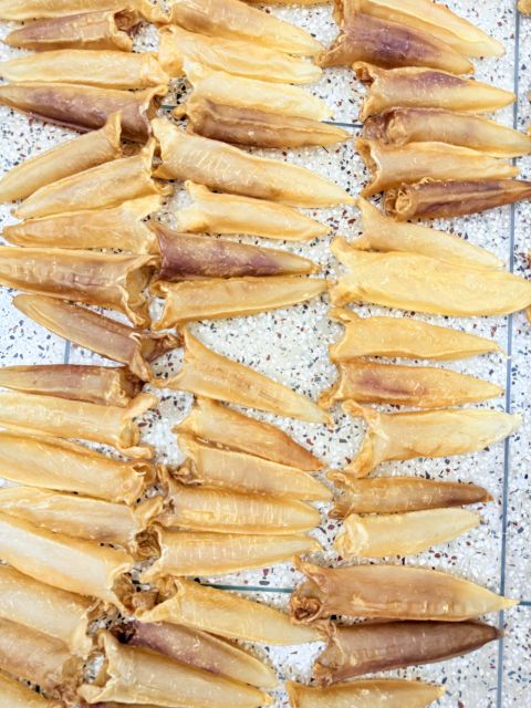 100% Dried Fish Maw Yellow Croaker/Cod Fish Maw Sun Dried/Dried Quality Atlantic Cod Fish Maw Vietnamese Fish Maw - Image 5