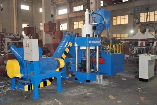 Iron Cast Scrap Aluminum Turings Press Machine Density 5.5 Power (Kw) 45 Automation Automatic Color Customer Decide Origin Wuxi, - Image 6