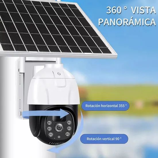 Outdoor Surveillance & Security Solar Power 4G WiFi Security Camera System Wireless - Image 4