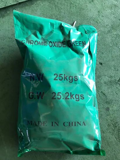 Chromium Oxide for Food Grade Mesh 325 Origin Gansu HS Code 28199000 Trademark jinshi Kind No Salt Oxide Colour Green - Image 2