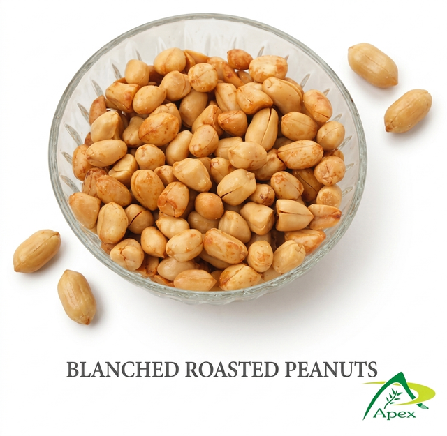 Blanched Roasted Peanut 4250, Blanched Roasted Peanut 42 50,Peanut, Peanuts, Arachis hypogaea, Blanched Roasted Peanut 42/50, Blanched Roasted Peanut, Blanched Roasted Peanut Kernels,Blanched Peanut, Indian Blanched Roasted Peanut, Indian Blanched Peanut, Peanuts Roasted Kernels, Peanuts Kernels, Peanut With Shell, Peanuts, Indian Peanut,Blanched Roasted Peanuts, Blanched Roasted Peanut Supplier From India. - Image 1