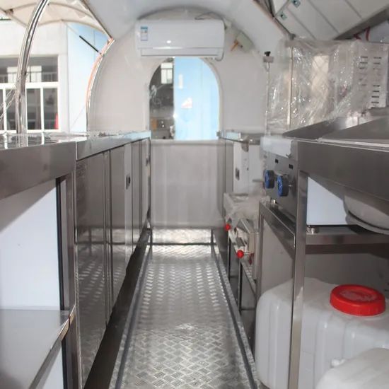 Airstream Food Truck Coffee Steel Concession Food Trailer with Full Kitchen Equipments - Image 4