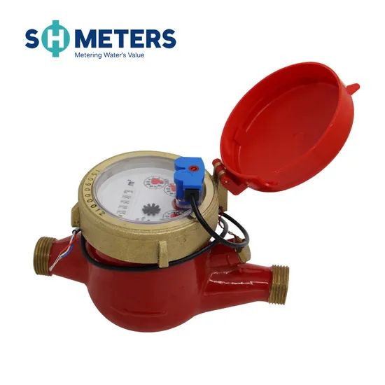 Economic Type DN15~DN50 Dry Dial Copper Shell Multi Jet Water Meter ...