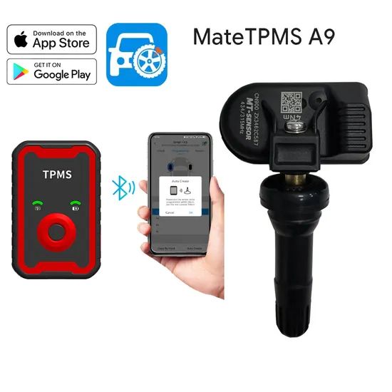 315MHz 433MHz in 1 Auto Tire Pressure Replacement TPMS Universal Programmable Sensor - Image 5
