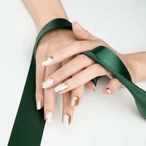 Solid Red Color Wraps Safe Luxurious Material for Nail Finger Wraps - Image 5