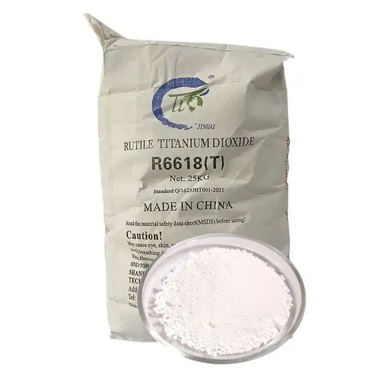 Factory Supply Titanium Dioxide R6618 for Ink Paper Origin China Model NO. R6618 EINECS 236-675-5 HS Code 3206111000 Specification - Image 1