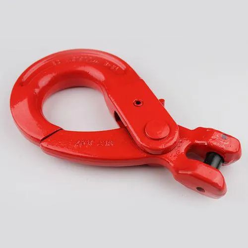 High-Strength G80 Forged Clevis Hook with Auto-Lock for Crane Lifting - Image 3
