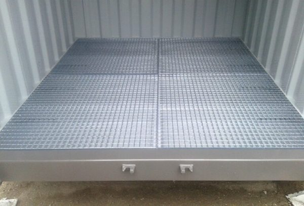10Ft X 8Ft Open Mesh Floor Bunded Store 8ftx10ft Containers - Image 3
