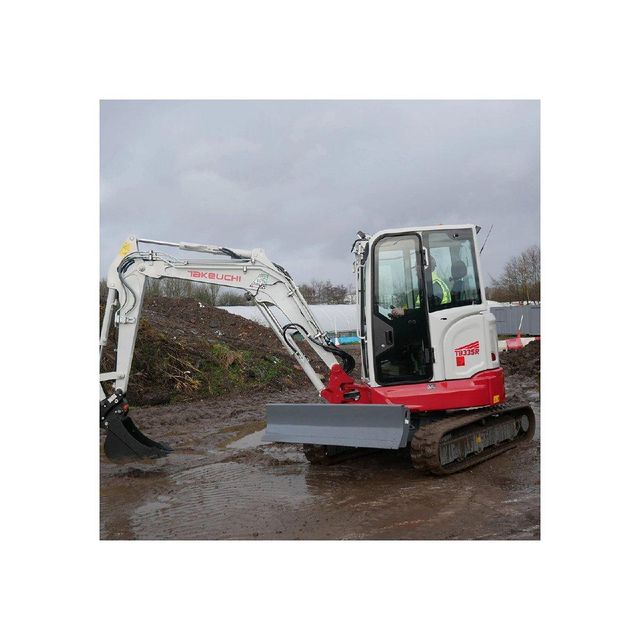 Takeuchi TB335R Diesel Mini Excavator for Professional Contractors - Image 4