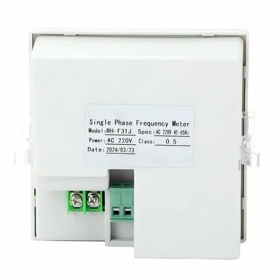 Programmable Digital Power Factor Meter Color White Origin China Material ABS Customize Yes OEM&ODM Accept Display - Image 4