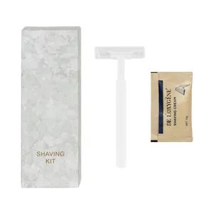 Vacation Rental Durable Comfort Safe Compact Easy-to-Clean Hotel Shaving Kit - Image 3