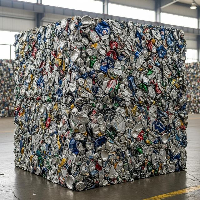 Premium Clean Aluminium UBC cans scrap Bulk Supply With High Recovery UBC cans scrap For Global Buyers And Export Markets - Image 1