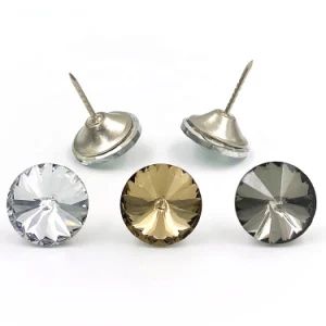 Upholstery Buttons with Metal Loop Buttons for Sewing Sofa Bed Headboard - Image 1