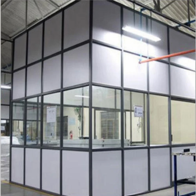 Aluminium Fabrication Service Application Commercial Surface Finish Anodized Profile Thickness 1.2 mm Service Type Partition - Image 1