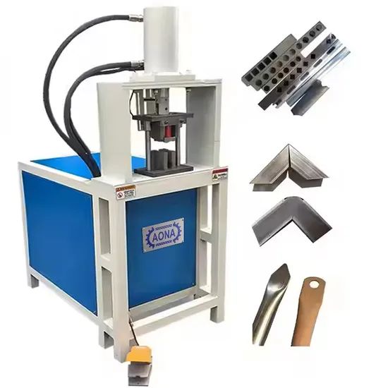 Manual Hydraulic Pipe Punching Machine Origin China Condition New Trademark AONA HS Code 8462490000 Model NO. Customized - Image 1