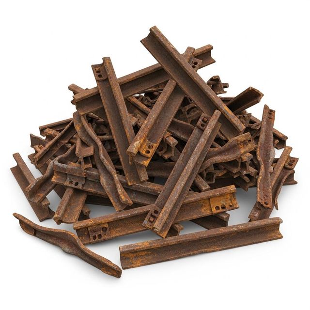 Factory Selected Used Rail Scraps With Strong Metal Composition For Smelting Demand Used Rail Scraps Bulk Export Supply - Image 4