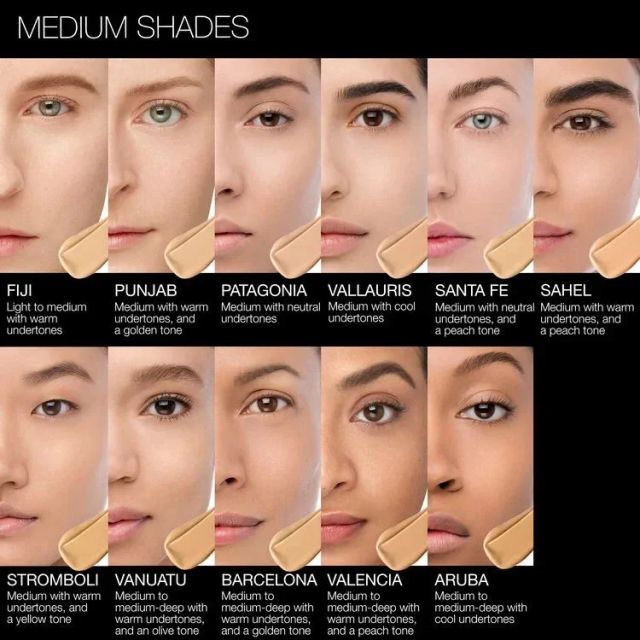 NARS Natural Radiant Longwear Foundation (Various Shades) Texture Weightless Duration All Day Long Coverage Medium-to-full - Image 2