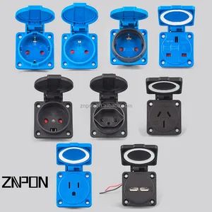Znpon 5V 2.1A IP54 Waterproof Socket with USB - Image 3