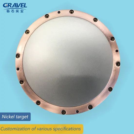 High Purity Magnetron Sputtering Nickel Target Origin China Purity 99.99% Trademark Gravel HS Code 7506100000 Specification - Image 4