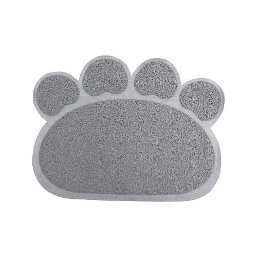 Genius Ideas Cat Paw Food Bowl Rug - Image 1