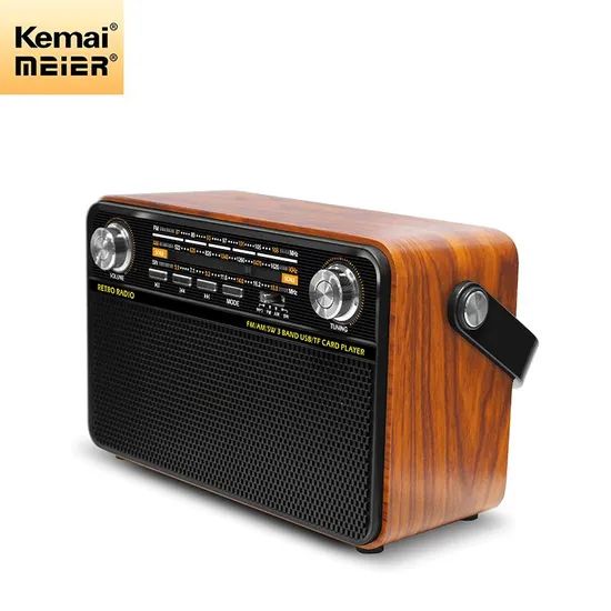 Bluetooth-Connected Portable Retro Retro Home Radio with USB Charging Radio - Image 3